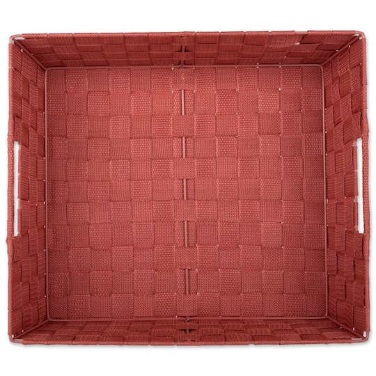 DII® Nylon Basketweave Trapezoid Bin Set
